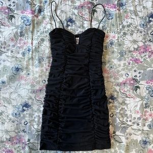 Princess Polly I want you mini dress black